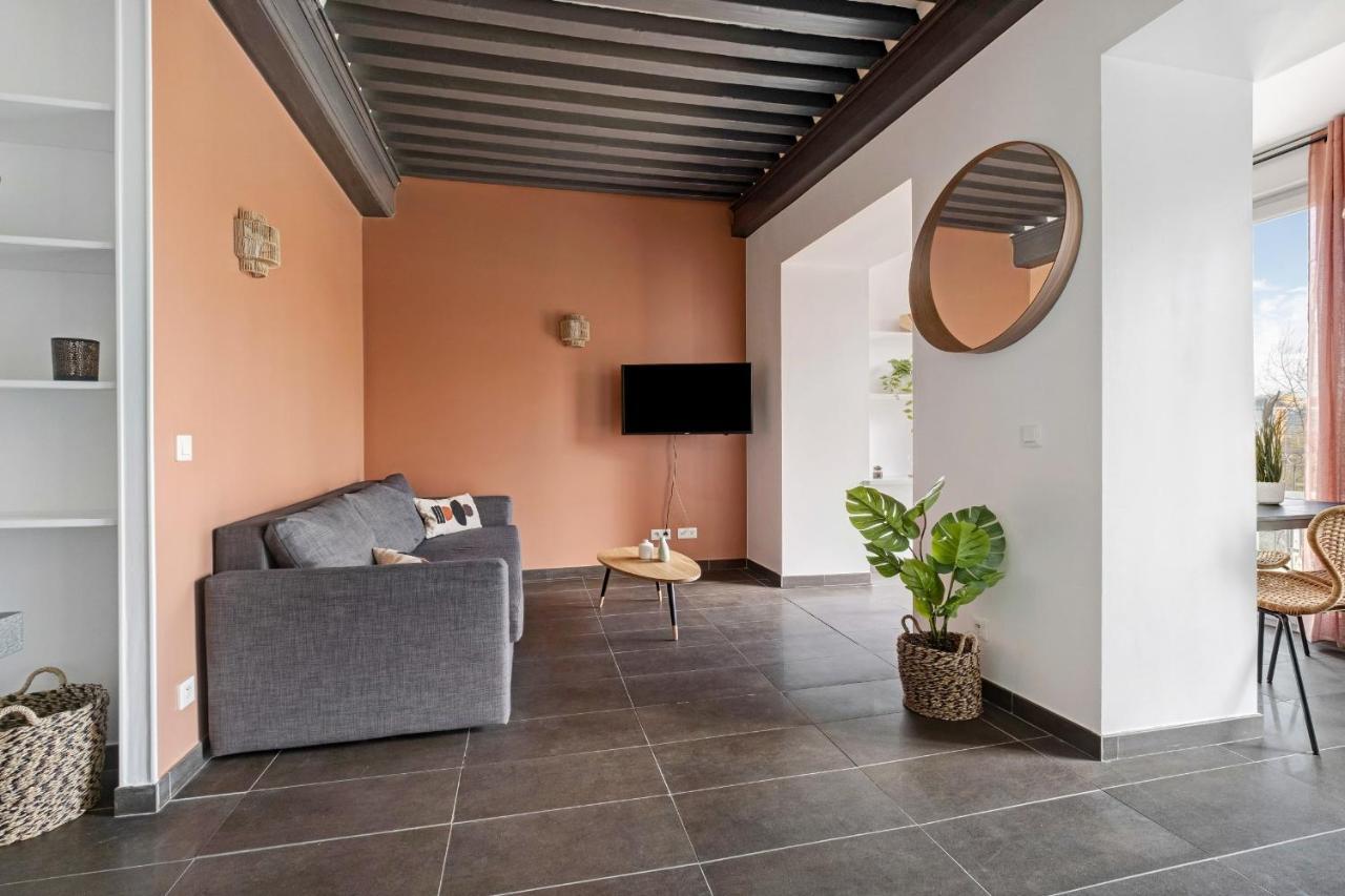 Lyon Cite- Appartement Vue Rhone Terrasse-Caluire Eksteriør billede